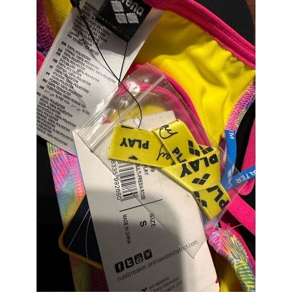 NICE NEW WITH TAGS Arena sport BE TOP (BANDEAU TOP) - Mix & Match Intensive swim - Picture 4 of 4